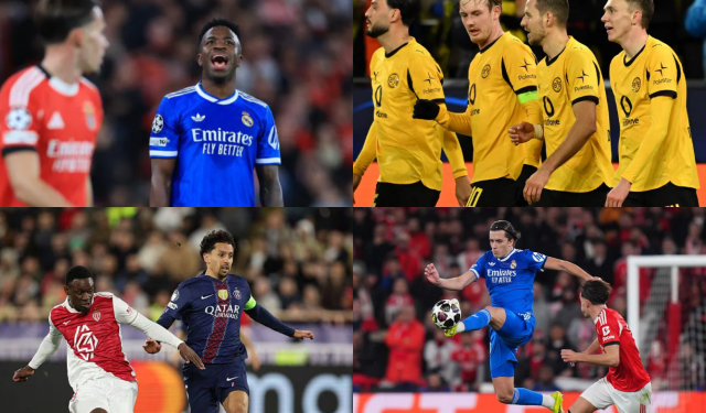 VIDEO/ Reali fiton ndaj Benficës në Champions, Dortmund thyen Atalantën, thriller te Monaco-PSG