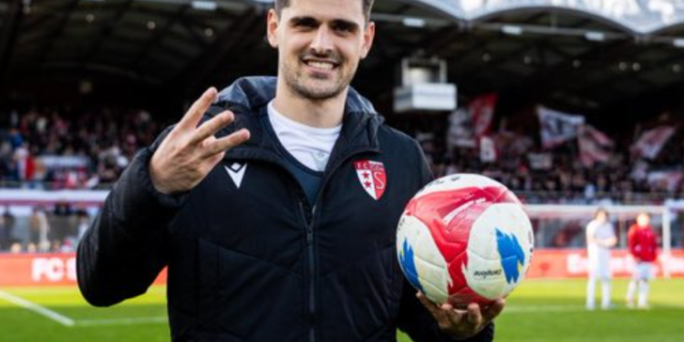 I katërti në listën e golashënuesve, sulmuesi shqiptar shkëlqen me tripletë ndaj Young Boys