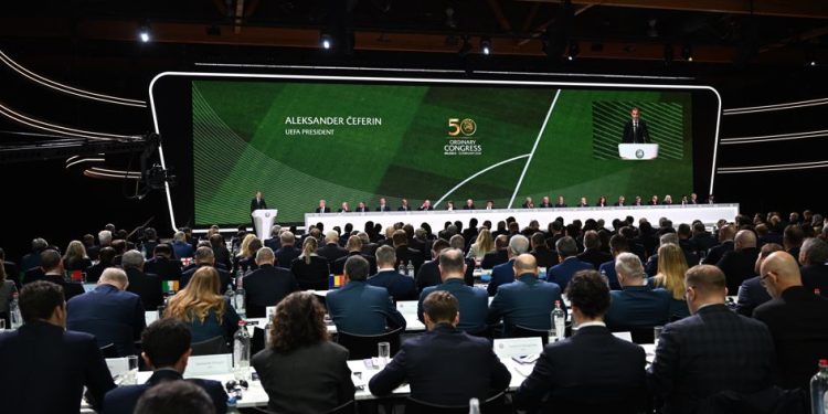 UEFA zhvillon Kongresin e 50-të të Zakonshëm në Bruksel & miraton vendime të rëndësishme
