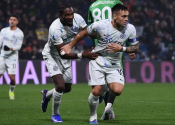 FOTO/ Inter “çmonton” Sassuolo-n, “arratiset” në krye, por Chivu nuk feston: Titulli ende larg (VIDEO)