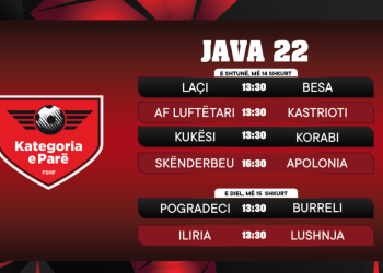 Kategoria e Parë/ Java e 22-të, Skënderbeu pret Apoloninë, Laçi luan ndaj Besës