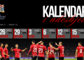 Nations League/ Zbardhet kalendari, Kombëtarja e nis në shtëpi kundër Bjellorusisë më 26 shtator & e mbyll në transfertë më 15 nëntor