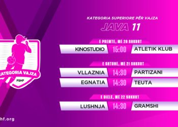Kampionati i vajzave/ Java e 11-të sjell sfida interesante. Vllaznia – Partizani, kryesfidë e javës së 11-të
