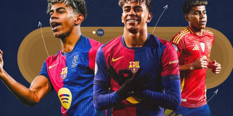 Fenomeni Yamal, i destinuar për rekorde, “thyen” Messi-n dhe Mbappe