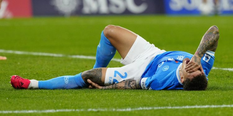 Conte merr frymë, lajme pozitive për Di Lorenzo-n, përjashtohet këputja e ligamenteve të gjurit