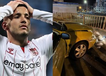 FOTO/ Frikë për Rey Manaj, “bomberi” kuqezi pëson aksident me makinë