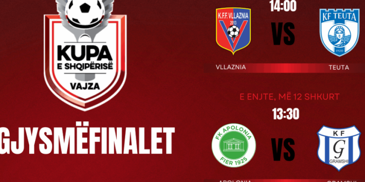 Kupa e Shqipërisë për vajza/ 90 minuta larg finales, Vllaznia – Teuta & Apolonia – Gramshi përballen në ndeshjet e kthimit