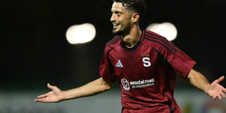 VIDEO/ Rrahmani “tund rrjetën” në Çeki, kontribuon në fitoren e Spartës së Pragës