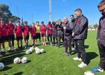 Euro U-19/ Kombëtarja mbyll përgatitjet, gati për ndeshjen ndaj Luksemburgut