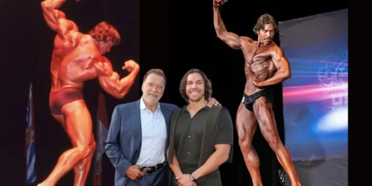 Djali i Arnold Schwarzenegger, Joseph Baena, fiton titullin e parë në bodybuilding