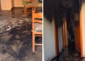 Merr zjarr banesa në Orikum