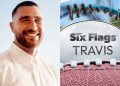Travis Kelce bëhet ambasador i markës Six Flags për vitin 2026!