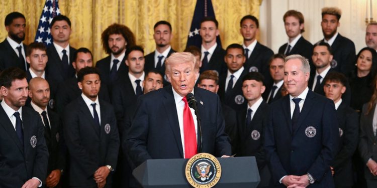 Nderohet Inter Miami, Trump pret Messin në Shtëpinë e Bardhë