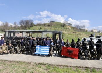 RENEA dhe forcat speciale greke EKAM stërviten së bashku