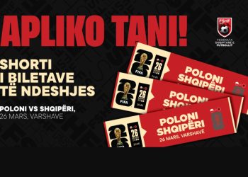 Ndeshja Poloni – Shqipëri, hapet procesi i aplikimit për shortin e biletave