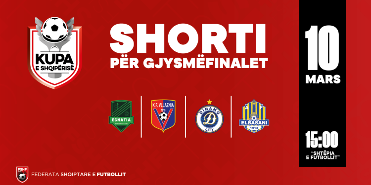 Kupa e Shqipërisë/ Katër skuadra në garë, nesër hidhet shorti i gjysmëfinaleve