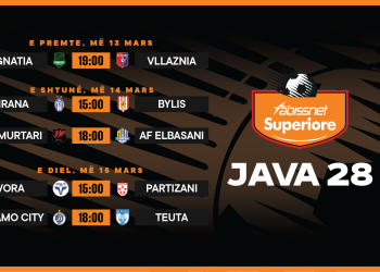 “Abissnet Superiore”/ Java e 28-të nis me superduelin Egnatia – Vllaznia