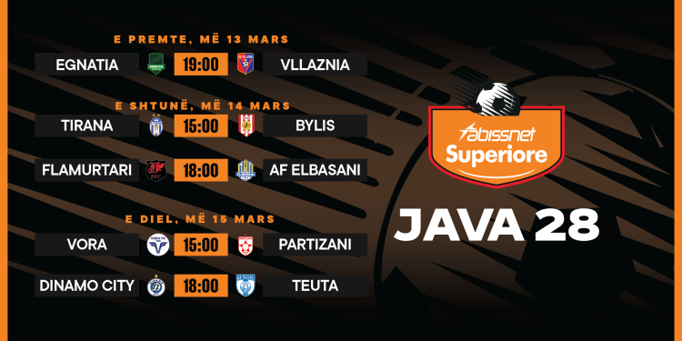 “Abissnet Superiore”/ Java e 28-të nis me superduelin Egnatia – Vllaznia