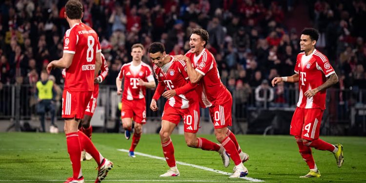 Pa Kane e Olise, por Bayern nuk ndalet, e dërgon në +14 diferencën me Dortmund, Kompany “përkëdhel” lojtarët e stolit (VIDEO)