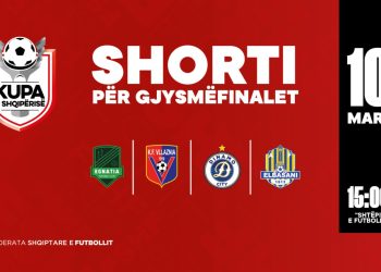 Kupa e Shqipërisë/ Përcaktohen çiftet gjysmëfinaliste, 4 skuadra mësojnë fatin e tyre