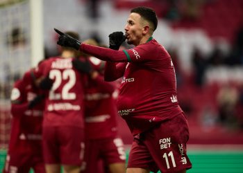 Goli i parë me Rubin Kazan, Gripshi në formacionin e javës në Rusi