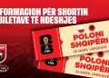 Shorti për biletat e ndeshjes Poloni–Shqipëri, të hënën hapen aplikimet për tifozët shqiptarë