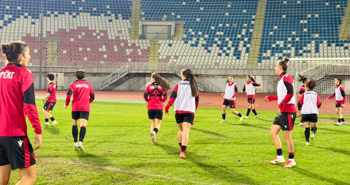 Botërori 2027 për vajza/ Kombëtarja e vajzave mbyll përgatitjet për sfidën ndaj Çekisë