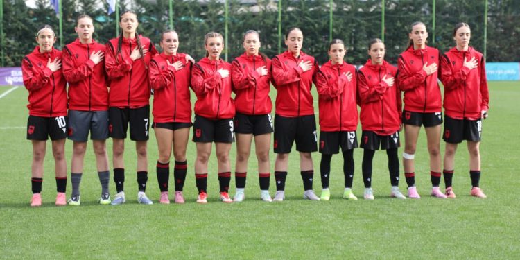 Euro U-17 për vajza / Shqipëria U-17 barazon ndaj Izraelit në “Shtëpinë e Futbollit”