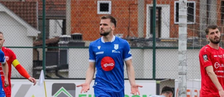 Drita fiton derbin ndaj Gjilanit , vendos një gol