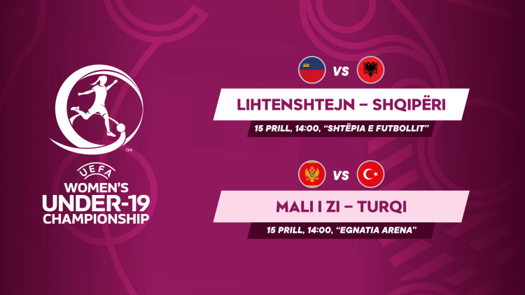 Raundi i dytë i kualifikueseve të Euro U-19 për vajza, Shqipëria luan nesër ndeshjen e tretë ndaj Lihtenshtejnit