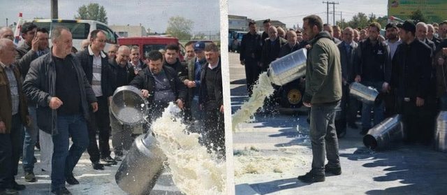 Blegtorët prodhues të qumështit njoftojnë protestë para Ministrisë së Bujqësisë