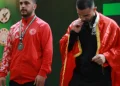 Briken Calja Kampion Europe,  fiton medalje ari në Europianin e Peshëngritjes