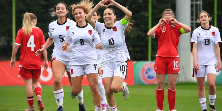 Kualifikueset e Kampionatit Europian U-19 për vajza/ Shqipëria fiton ndaj Lihtenshtejnit dhe e mbyll grupin në vendin e dytë