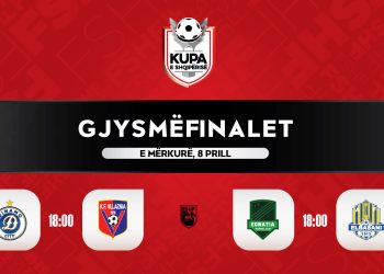 Kupa e Shqipërisë/ Luhen më 8 prill ndeshjet e para gjysmëfinale