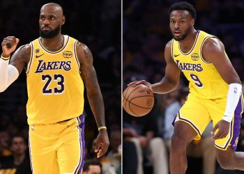 LeBron dhe Bronny, të parët në histori që luajnë së bashku në play-off