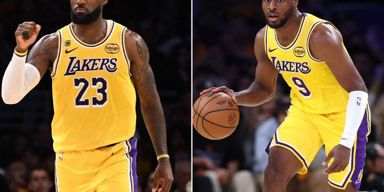 LeBron dhe Bronny, të parët në histori që luajnë së bashku në play-off