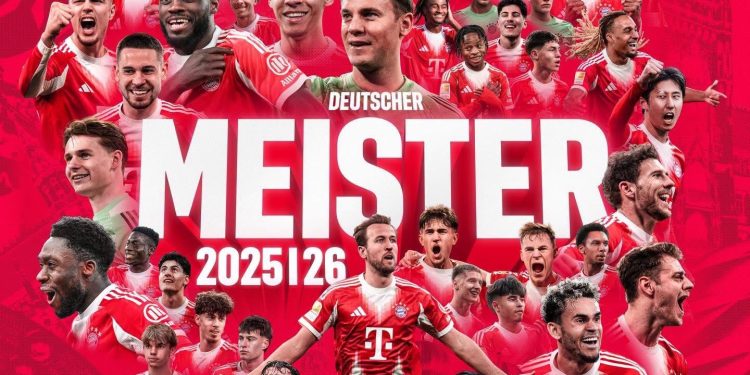 Dominim absolut, Bayern fiton titullin në Bundesligë