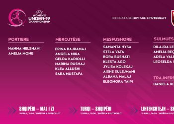 Euro U-19 për vajza/ Kombëtarja nis të hënën grumbullimin, trajnerja Kodra fton 20 lojtare