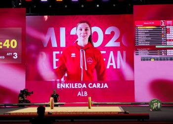 Peshëngritje/ Kampionati Evropian në Batumi të Gjeorgjisë, “shkëlqen” Enkeleida Carja ,vendos një tjetër rekord