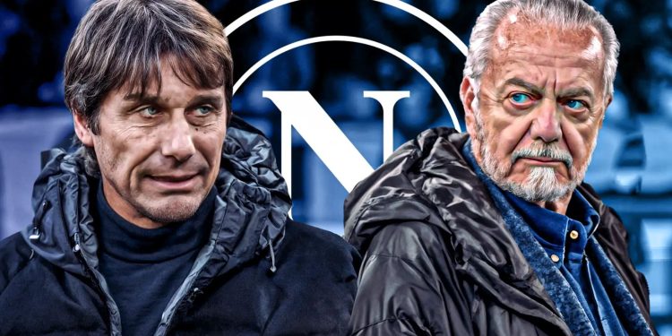 De Laurentiis ka gati planin B, Sarri ose Mancini në vend të Conte-s