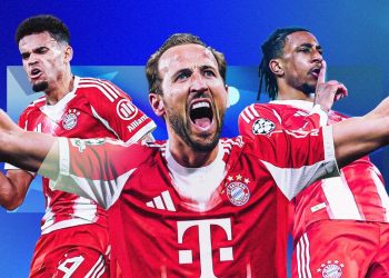 Kane-Diaz-Olise, treshja e Bayern mahnit Evropën, kapin kuotën e 100 golave