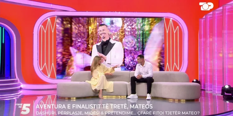 “Tani jam burrë i martuar”/ Loja në ‘BBVIP’ dhe marrëdhënia me Brikenën, Mateo Borri rrëfehet për herë të parë