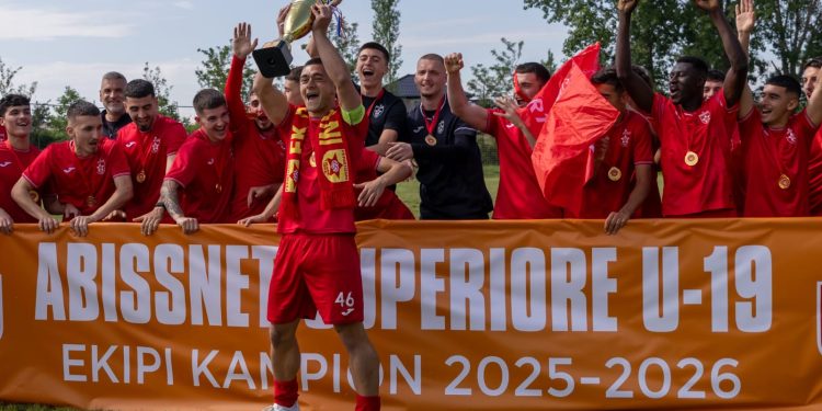 “Abissnet Superiore” U-19/ Partizani shpallet kampion dhe siguron pjesëmarrjen në UEFA Youth League