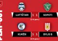 Kategoria e Parë/ Sopoti dhe Bylis B triumfojnë në play-out dhe sigurojnë ngjitjen në Kategorinë e Parë