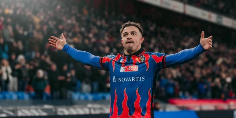 Sezoni me Basel, Shaqiri merr vlerësimin në Zvicër
