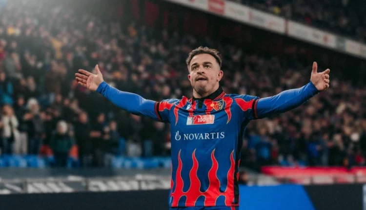Sezoni me Basel, Shaqiri merr vlerësimin në Zvicër