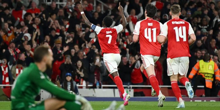 FOTO/ 20 vite pritje, Arsenal rikthehet në finalen e Champions, Saka likuidon Atletico Madrid (VIDEO)