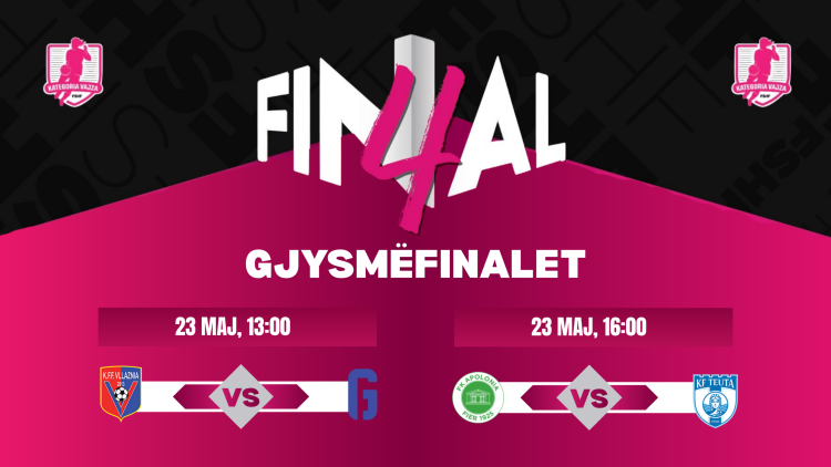 “Final 4” për vajza/ Ndeshjet e dyta gjysmëfinale luhen të shtunën, gjithçka e hapur për finalen e madhe
