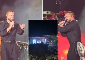 Panik në koncertin e Ricky Martin në Mal të Zi, hidhet gaz lotsjellës drejt skenës