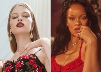 Rihanna i beson fytyrën e fushatës Pride vajzës së Elon Musk